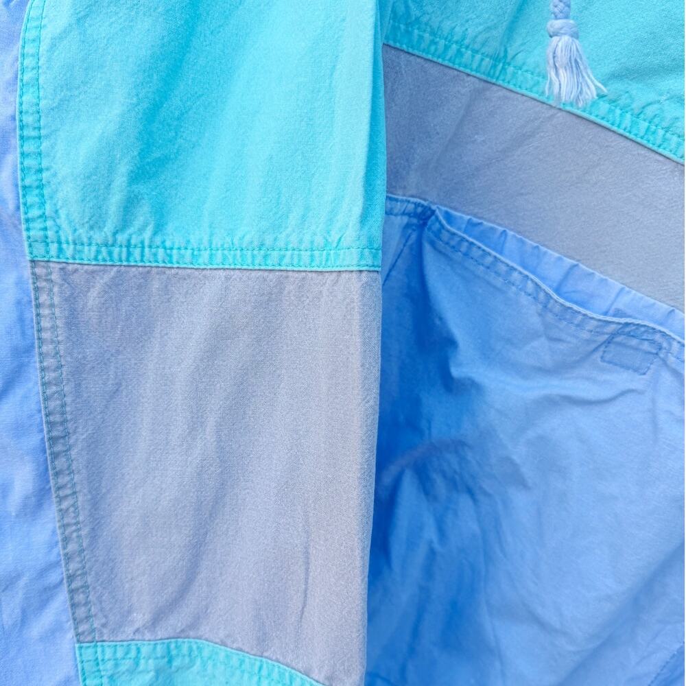 Pacific Trail Colorblock Jacket Mens Large Blue Green Vintage 90s Pullover - Picture 9 of 9